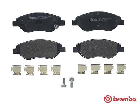 A.B.S. P 23 178 BREMBO Bremsbelagsatz, Scheibenbremse